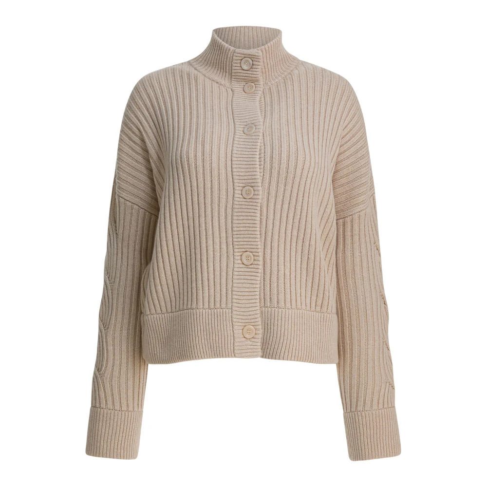 Max Mara Women's Beige Cardigans, M, Afelio Cardigan