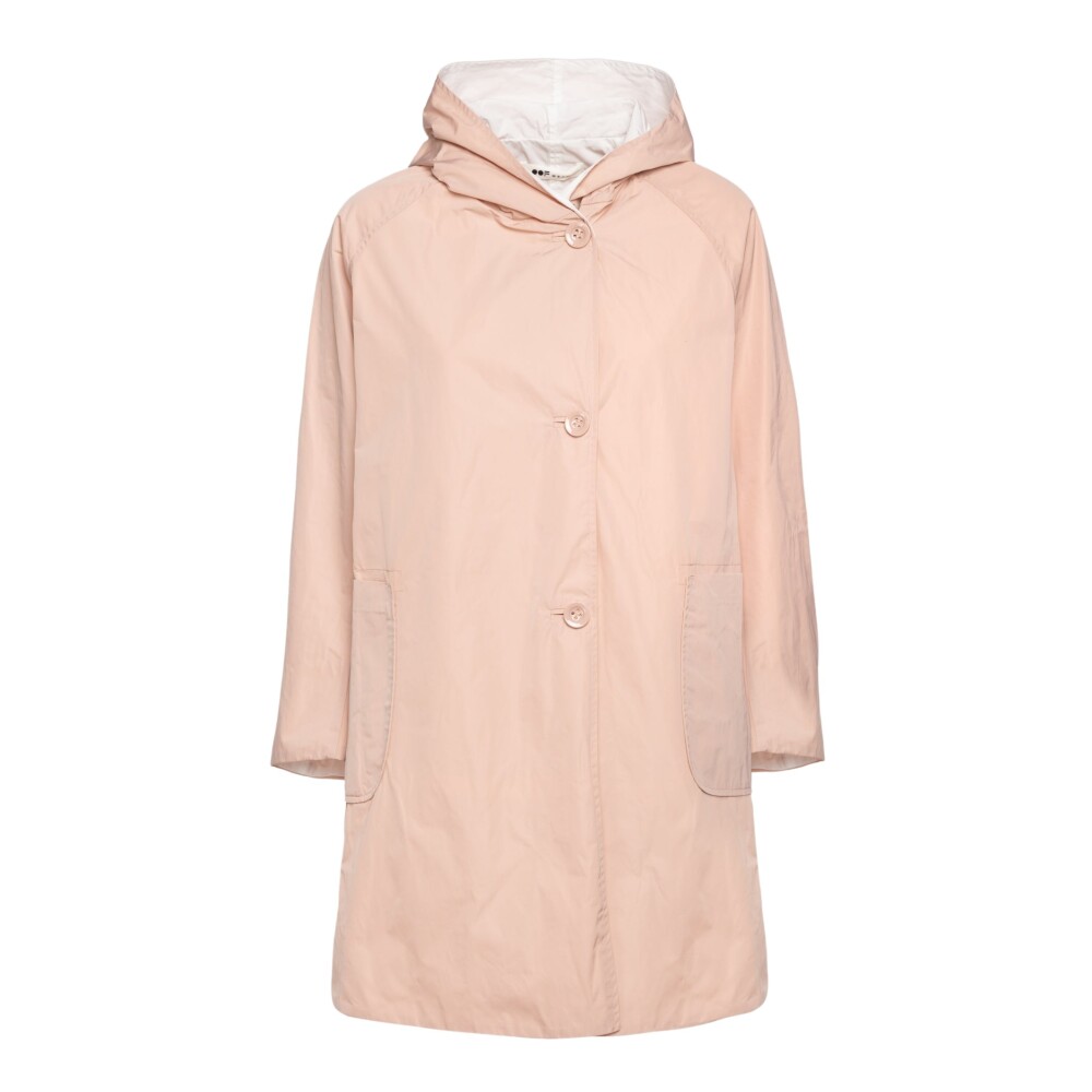 Veste longue rose discount poudré