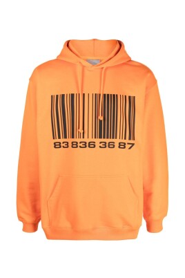 graphic-print-orange-sweater-hoodie