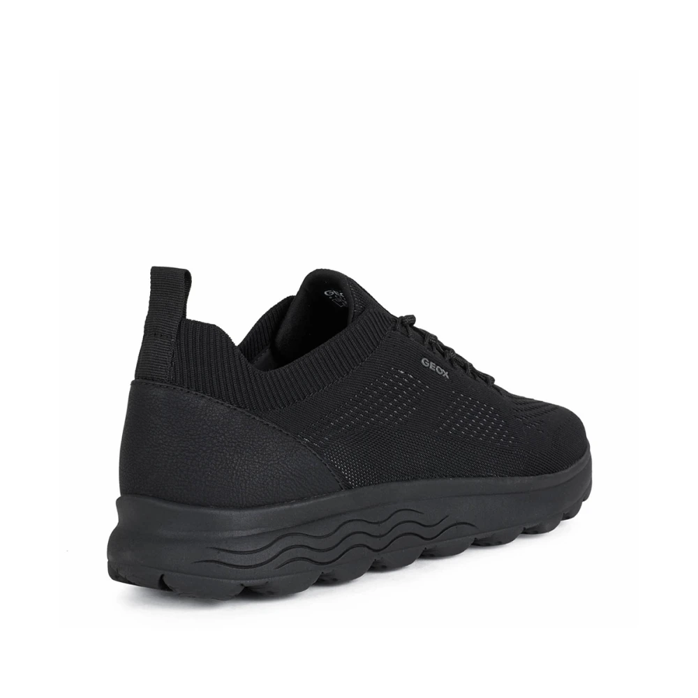 Geox Spherica Stijlvolle Sneakers Black Heren