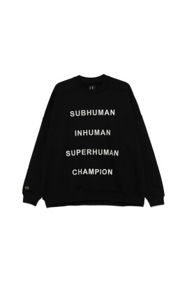 black-text-print-crew-neck-sweatshirt