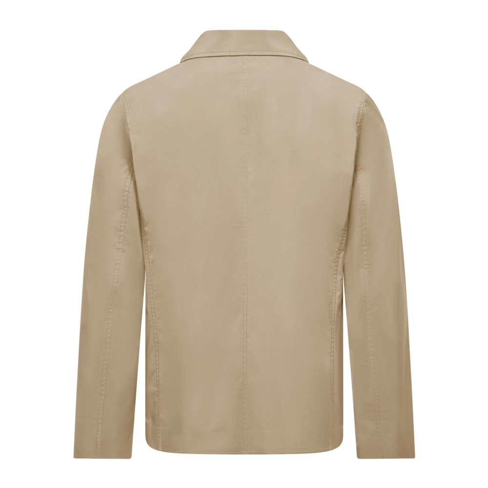 BomBoogie Niet-gevoerde double-breasted jas Beige Heren