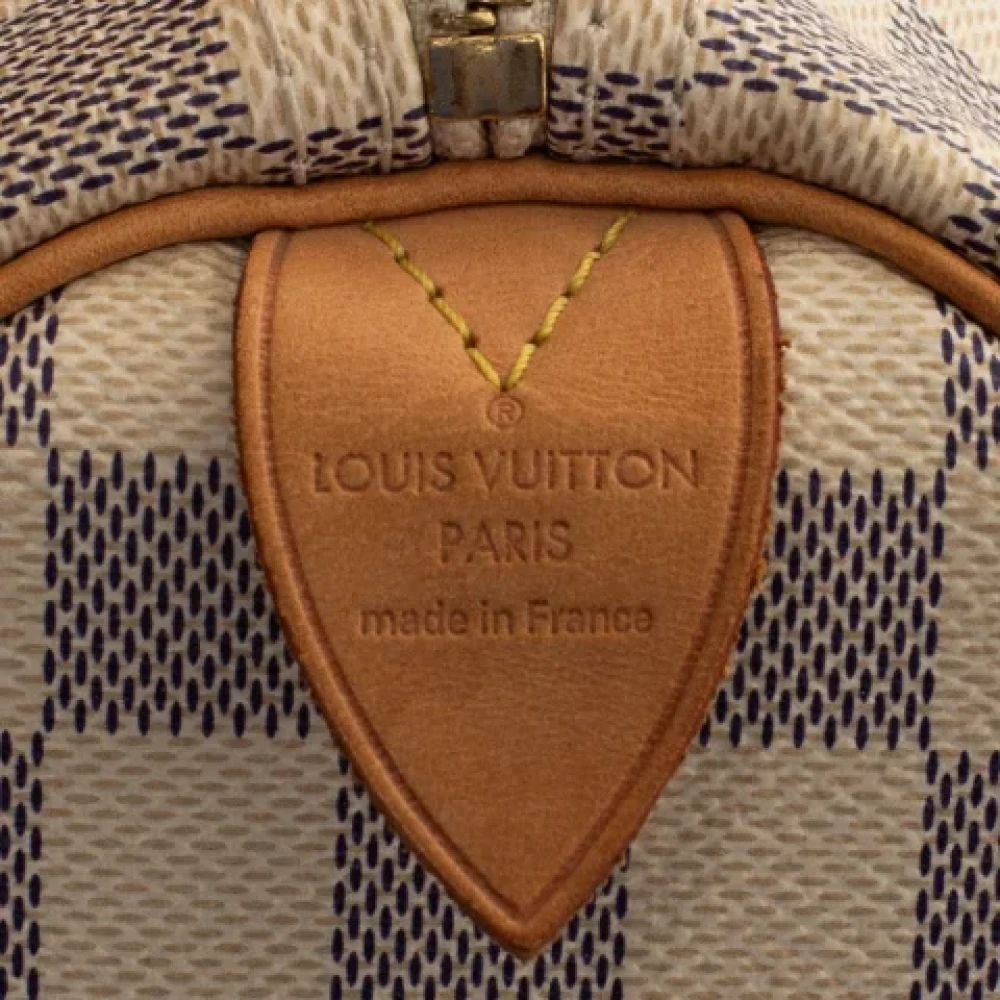 Louis Vuitton Vintage Pre-owned Canvas handbags Blue Dames