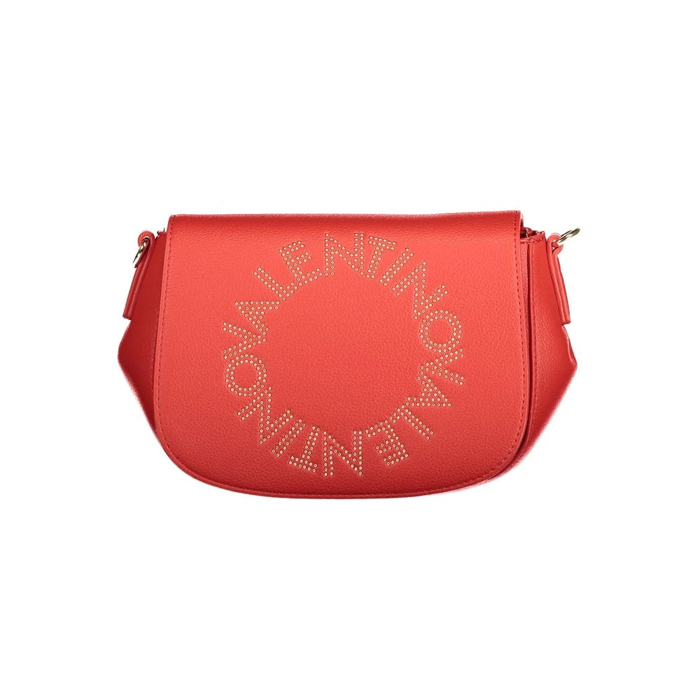 Valentino by Mario Valentino Rode polyethyleen handtas met schouderband Red Dames