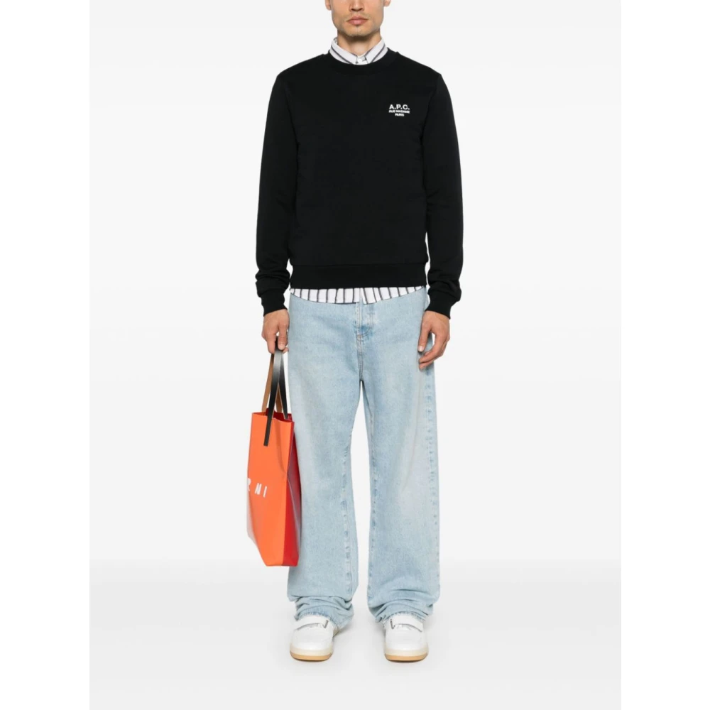 A.p.c. Zwarte Sweater Herenmode Black Heren