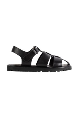 sandales-en-cuir-noir-avec-fermeture-velcro