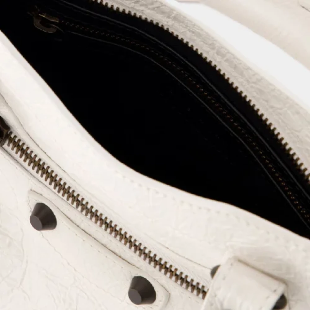 Balenciaga Leather handbags White Dames