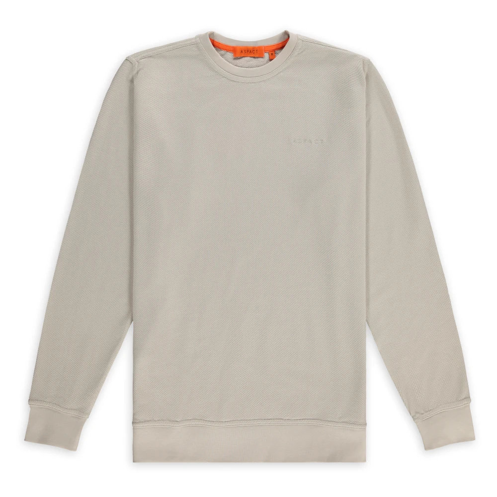 Aspact Jack Sweater Beige Heren