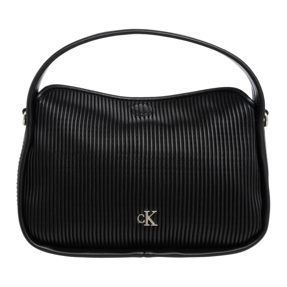 Calvin Klein Jeans Verstelbare handtas met afneembare band Black Dames