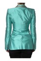 blazer-en-soie-vert-metallique-avec-revers-pointus