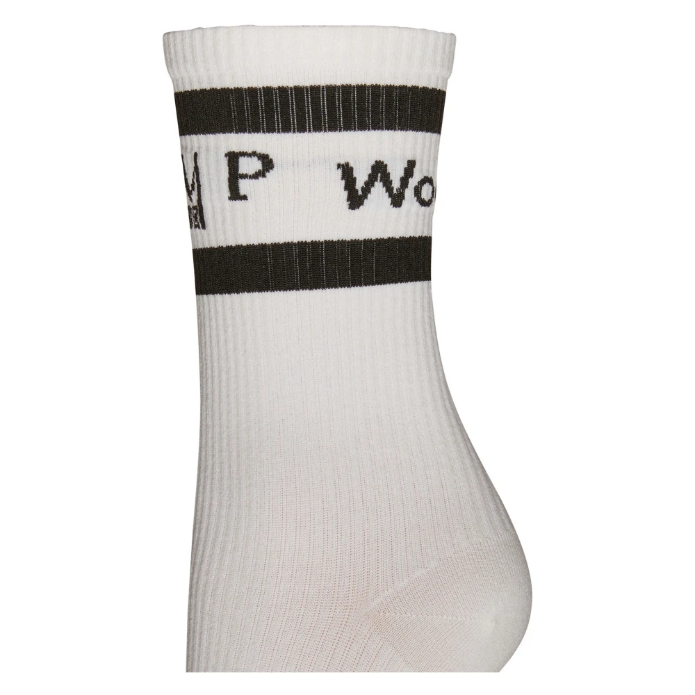 MVP wardrobe Katoenen ondersteunende sokken White Dames