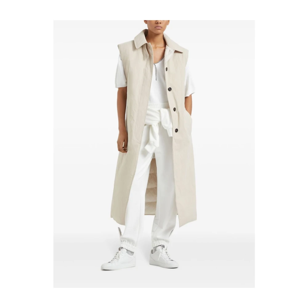 BRUNELLO CUCINELLI Witte Sweaters voor een stijlvolle look White Dames