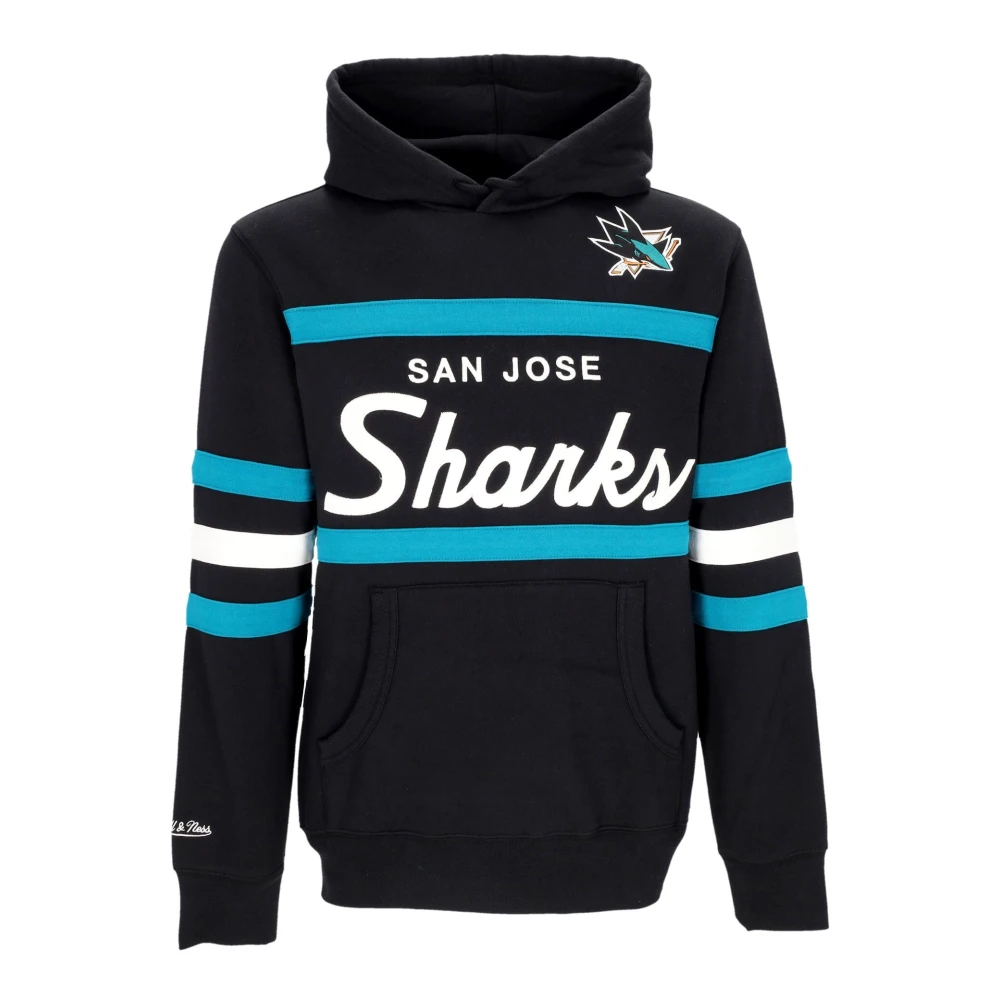 Mitchell & Ness NHL Head Coach Hoodie San Jose Sharks Multicolor Heren