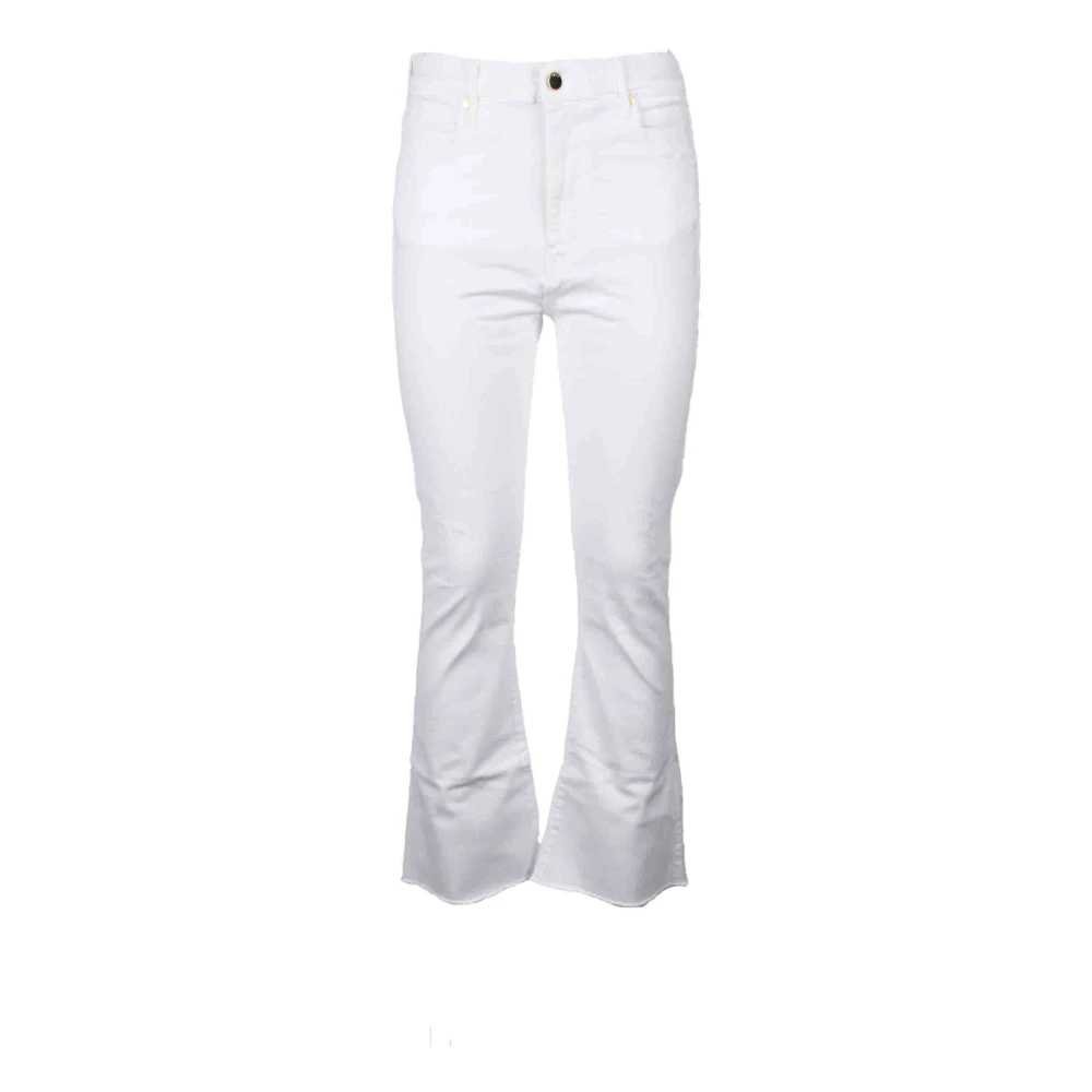 Cycle Katoen Elastaan Jeans White Dames