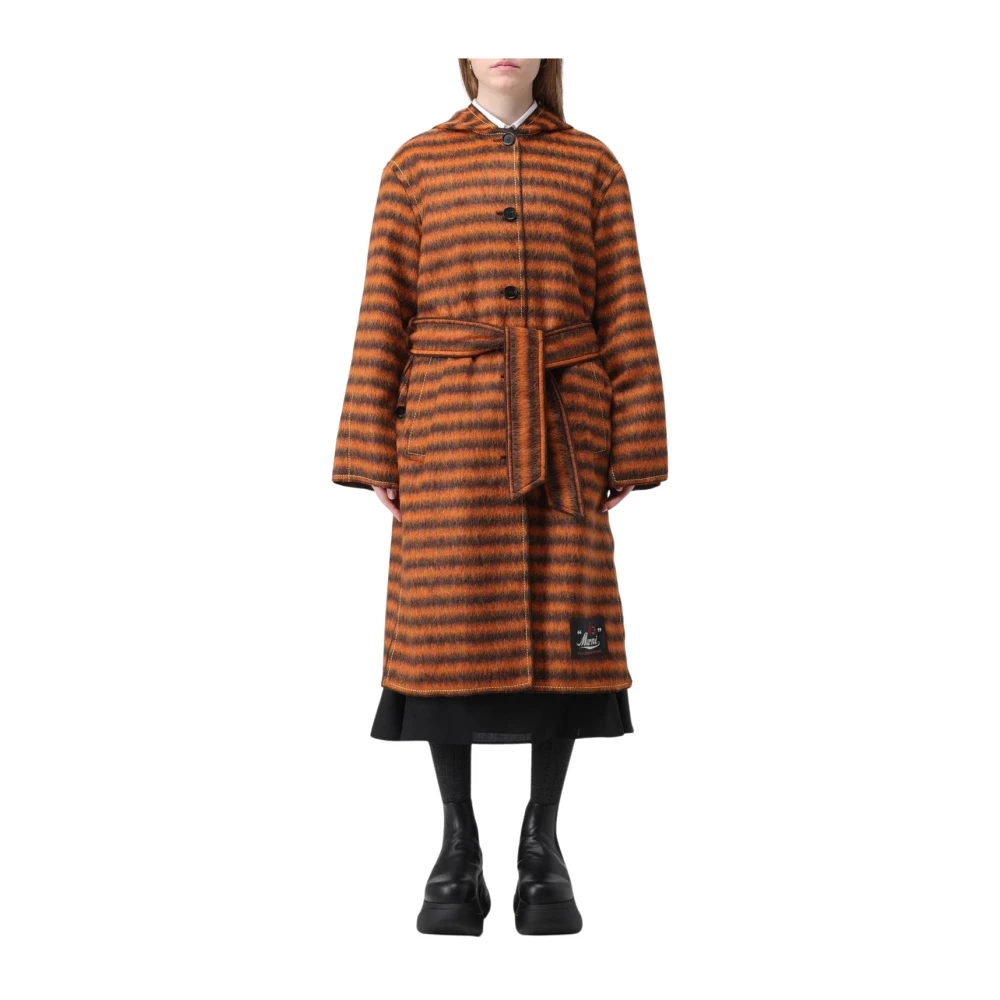 Coats > Belted Coats - - Marni - Modalova