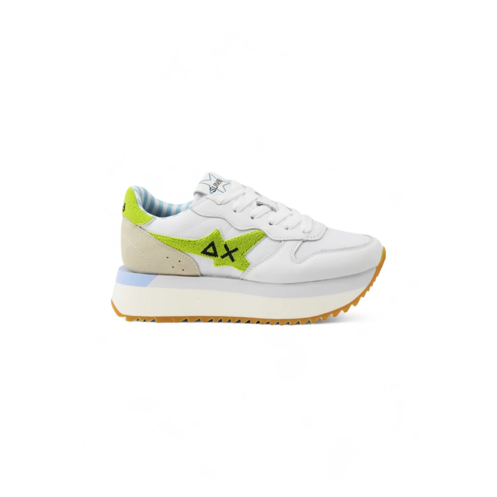 Sun68 Big Stargirl Sponge Dames Schoenen Wit