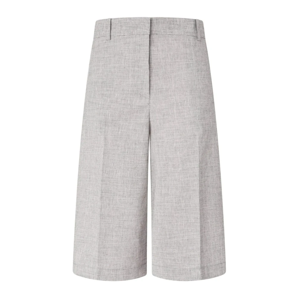 Pinko Donna Grigio - Angera Cropped Pantaloni - Trousers - Xs