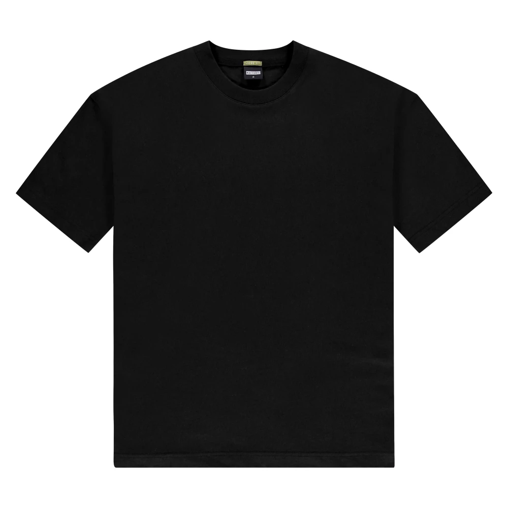 Kultivate Luxe Druppel Losse Pasvorm T-shirt Black Heren