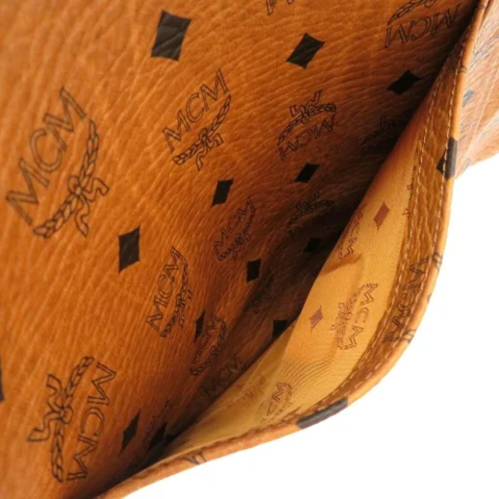 MCM Pre-owned Fabric totes Brown Dames