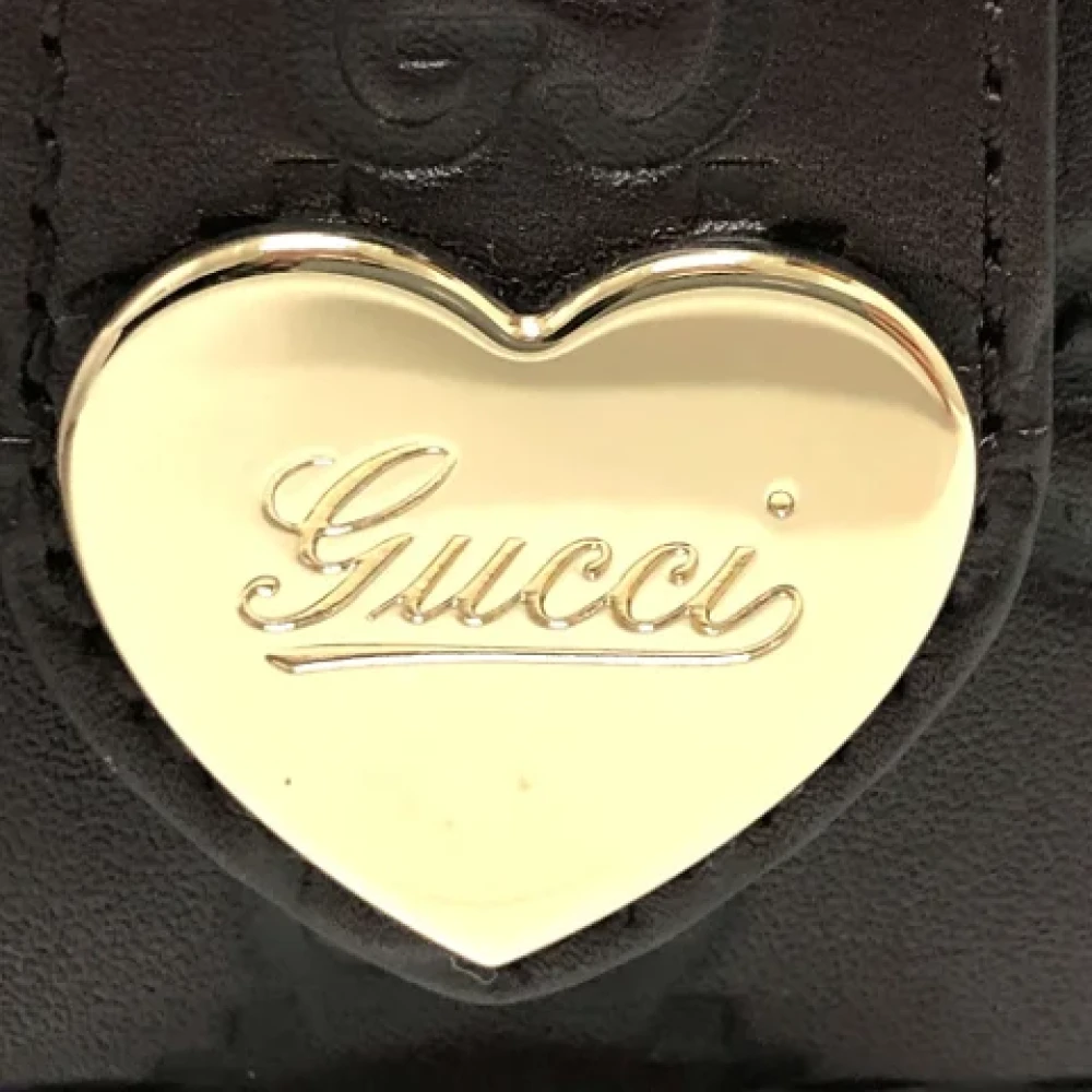 Gucci Vintage Pre-owned Leather key-holders Brown Dames