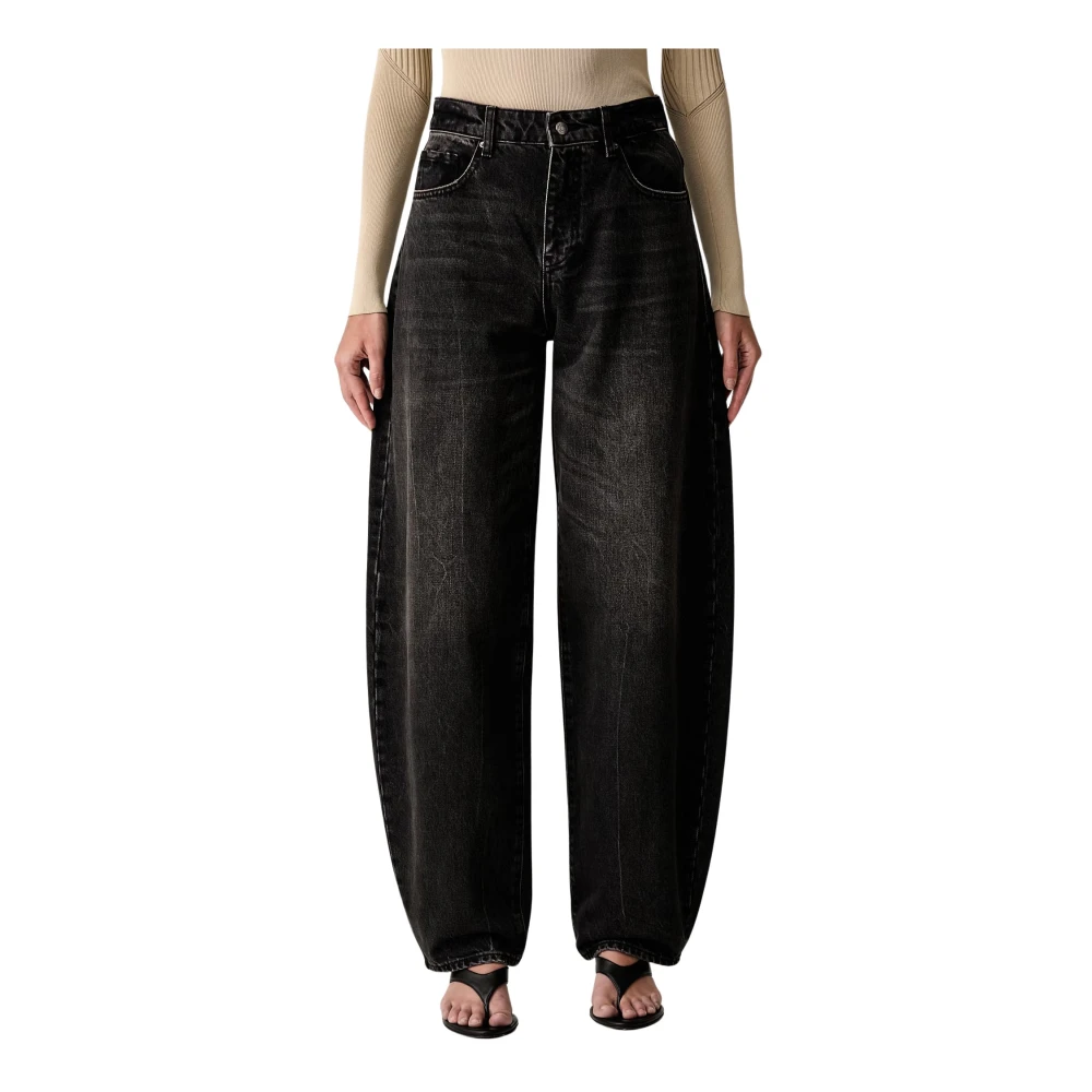 Armani Exchange Donna Nero - Jeans Loose-Fit - Jeans - W26