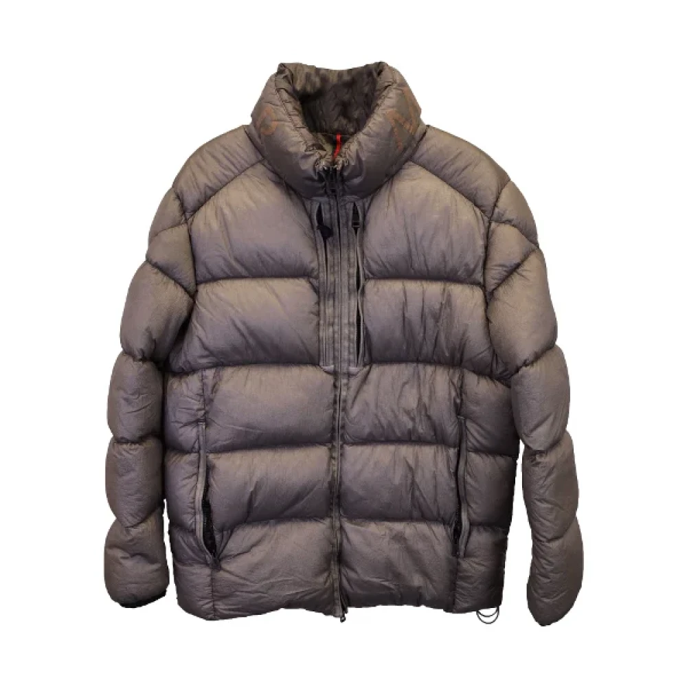 Moncler Pre-owned Polyester outerwear Gray Heren