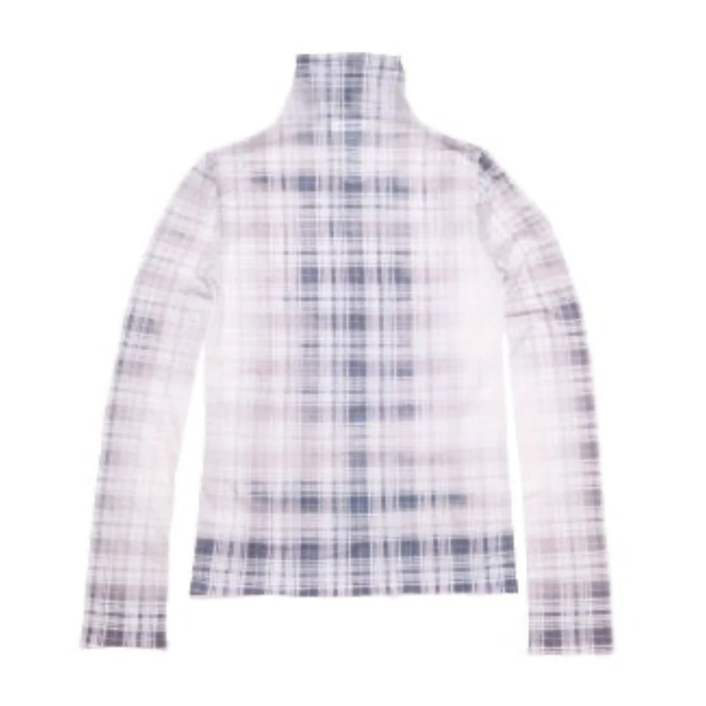 Acne Studios Geruite Fade-Out Naadloze Top Multicolor Dames