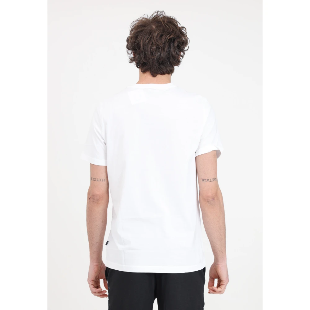 Puma Grafisch Logo Wit T-shirt White Heren