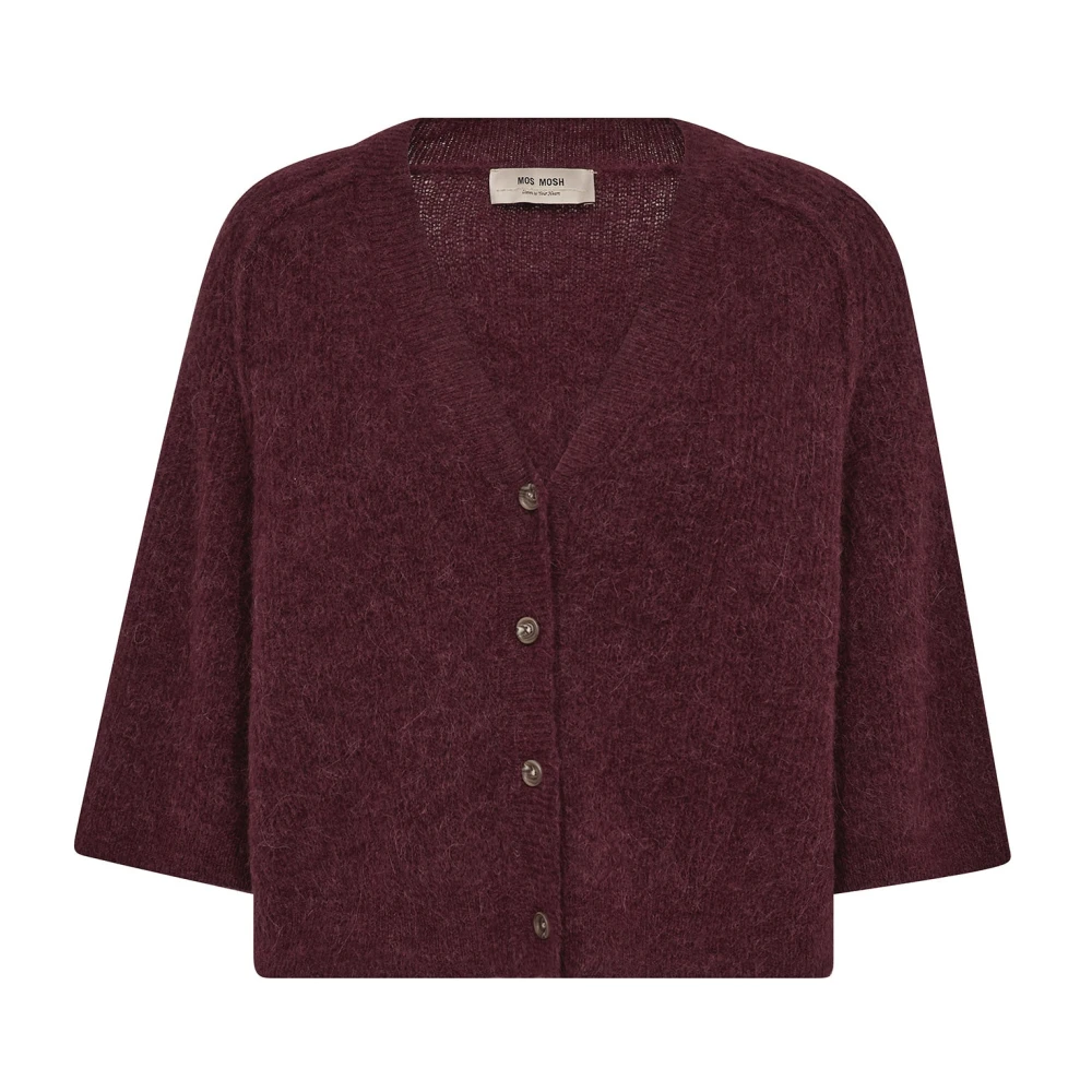Mos Mosh Red Cardigans - Female - Cardigans - Xs - Knitwear