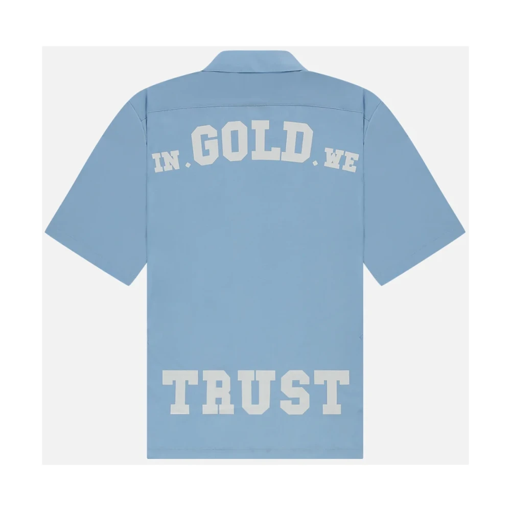 Shirts > Short Sleeve Shirts - - In Gold We Trust - Modalova