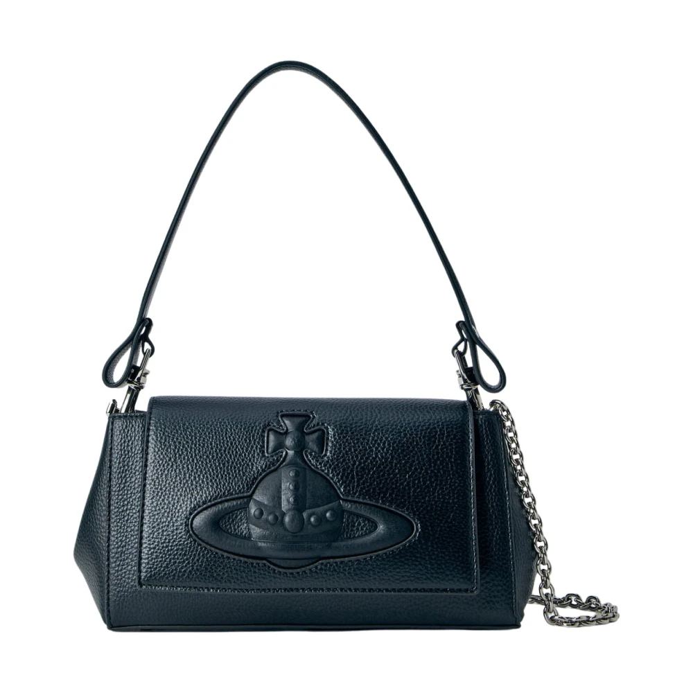 Vivienne Westwood Women's Black Hazel Medium Handbag - Shoulder Bags - One Size - Bags
