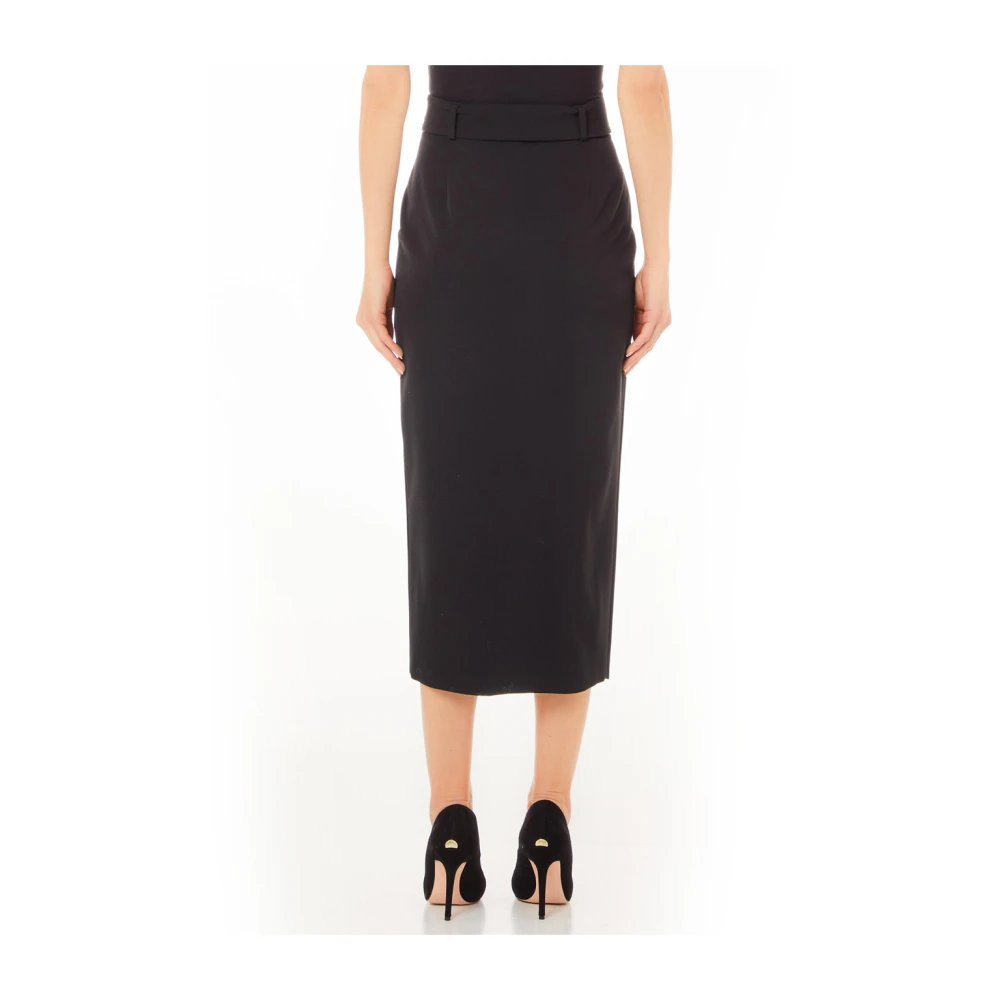 Liu Jo Zwarte ritsrok Black Dames