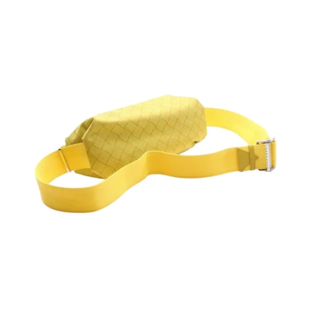 Bottega Veneta Vintage Pre-owned Fabric clutches Yellow Dames