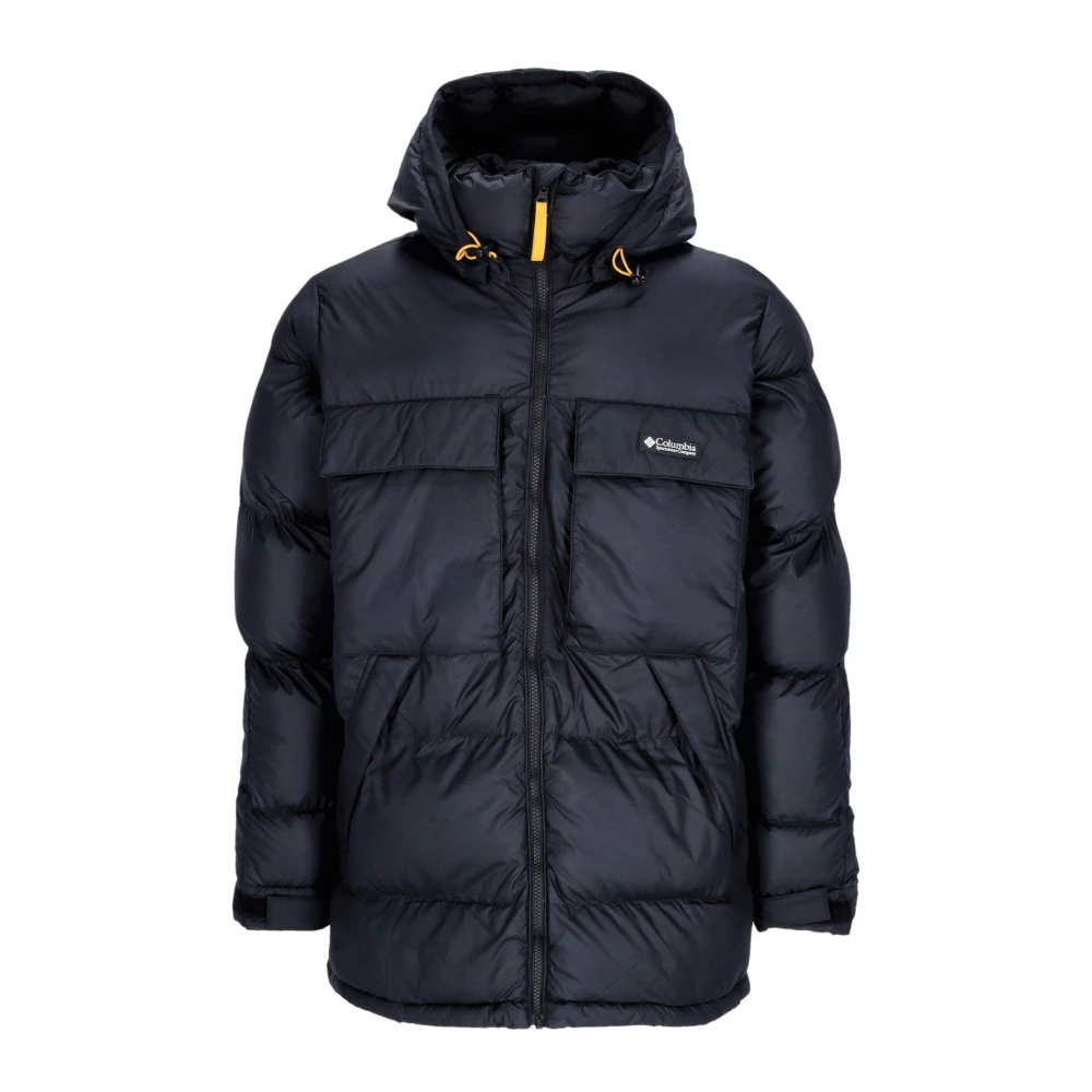 Columbia Men's Black Down Jackets, S, Oversized Puffer Down Jacket