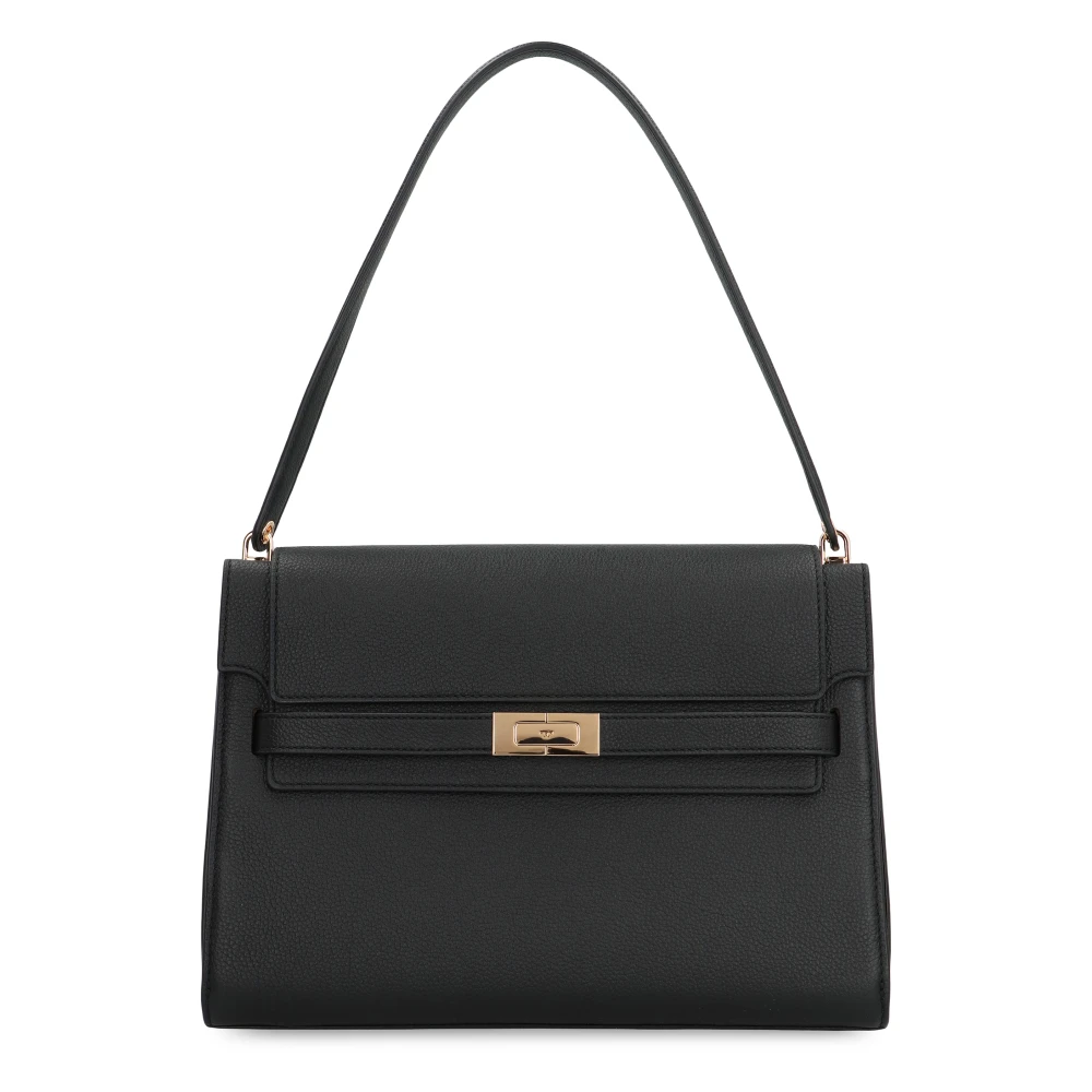 Tory Burch Women's Black Lee Radziwill Large Shoulder Bag - Shoulder Bags - One Size - Bags