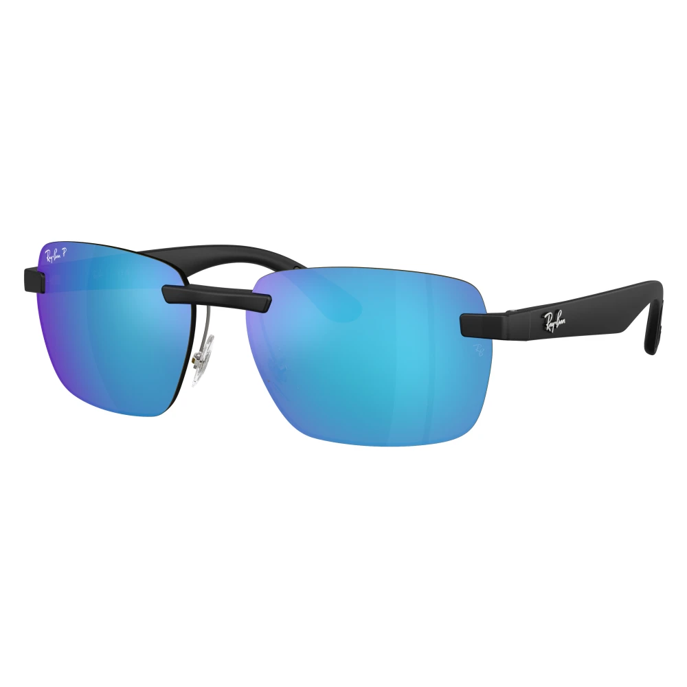 Ray-Ban Unisex Blue Sunglasses, 59 Mm, Polarized+ Lenses Sunglasses