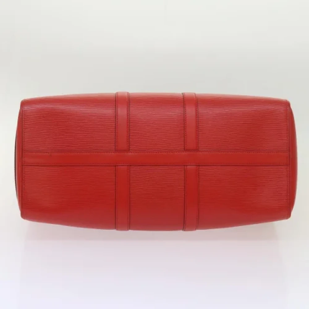 Louis Vuitton Vintage Pre-owned Leather handbags Red Dames
