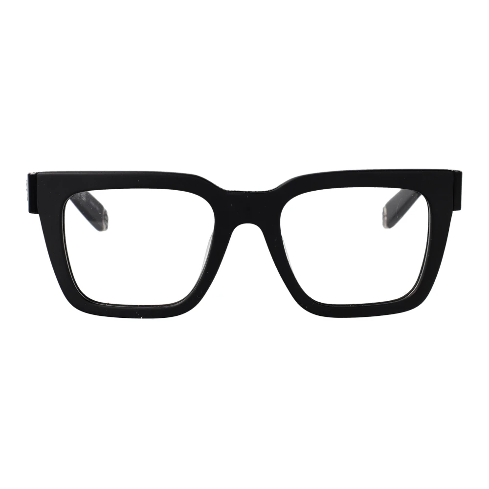 Philipp Plein Men's Black Glasses, 53 Mm, Stylish Optical Glasses