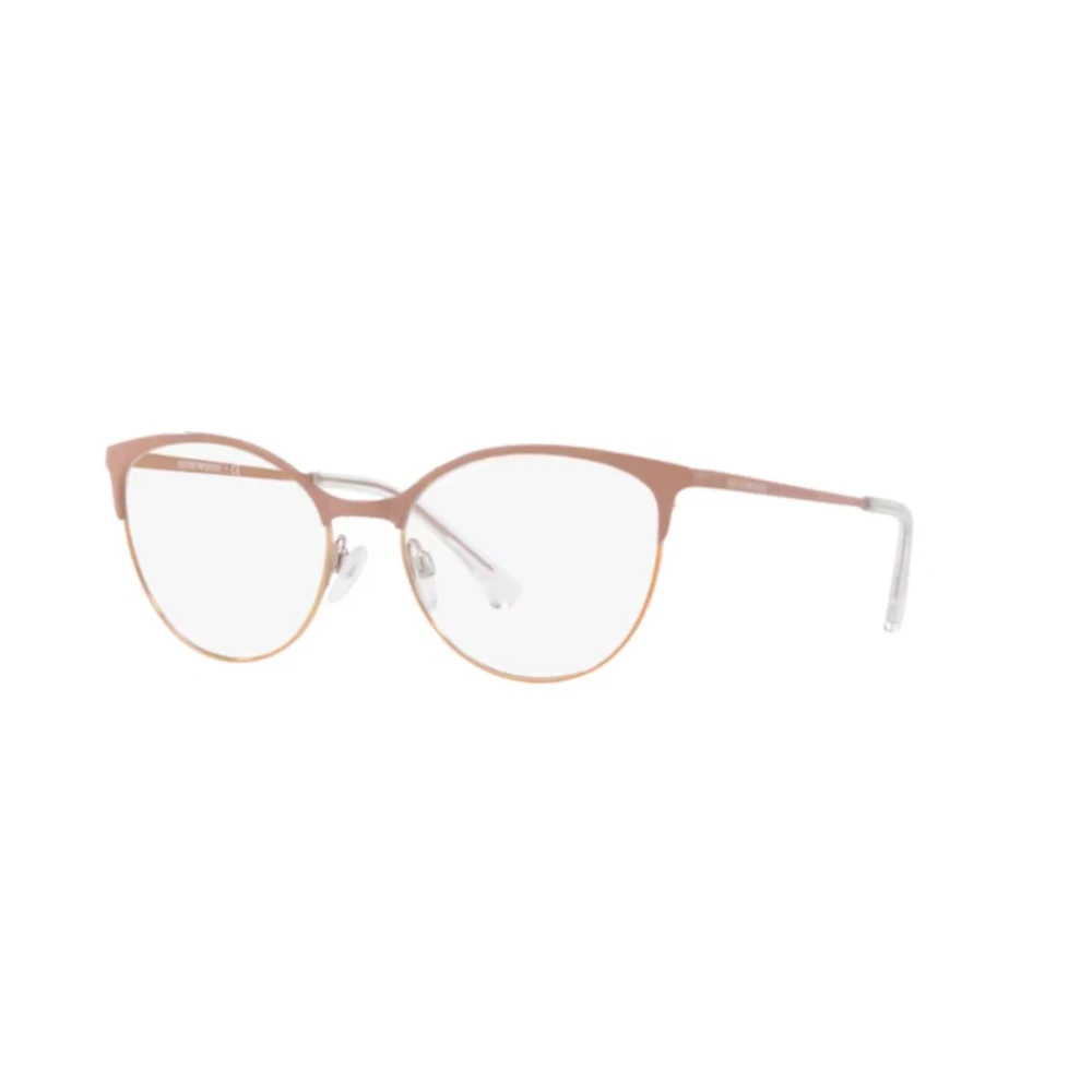 Emporio Ar i Metalen Frame Zonnebril voor Stijlvolle Look Pink Unisex