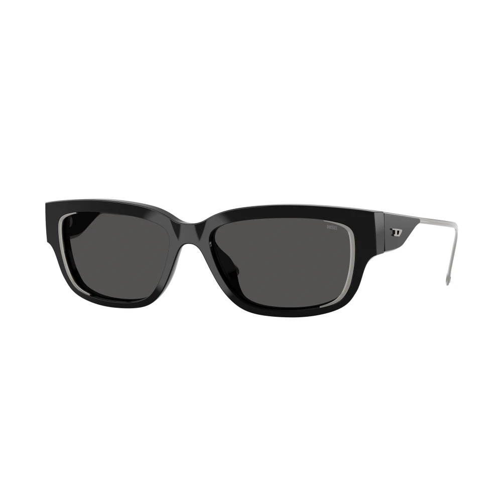 Diesel Unisex Black Sunglasses, 56 Mm, Stylish Sunglasses With Color Code