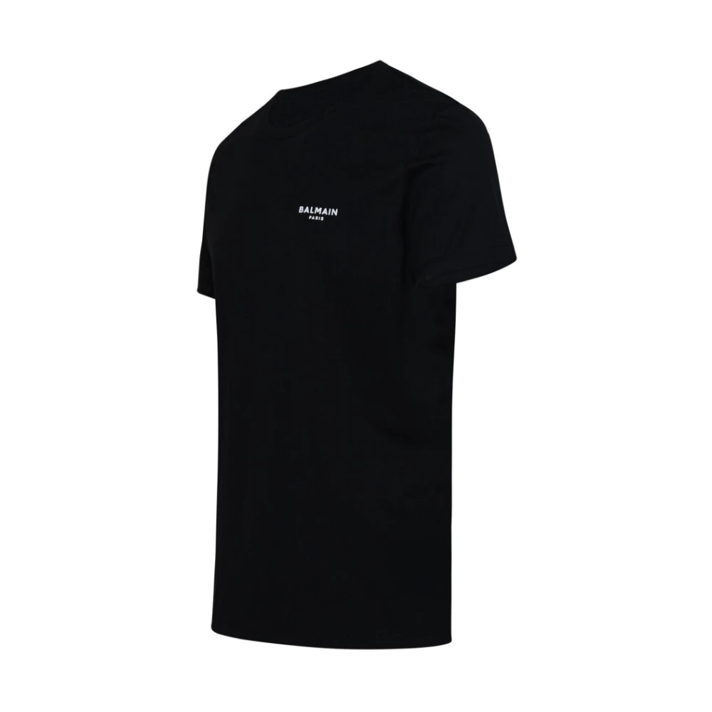 Balmain Flock T-shirt Black Heren