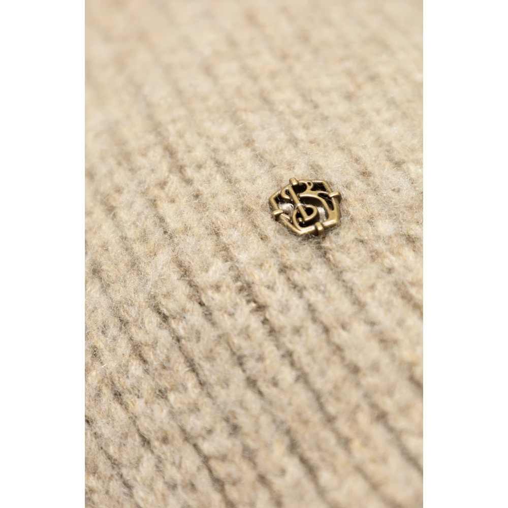 Burberry Wollen Turtleneck Beige Heren