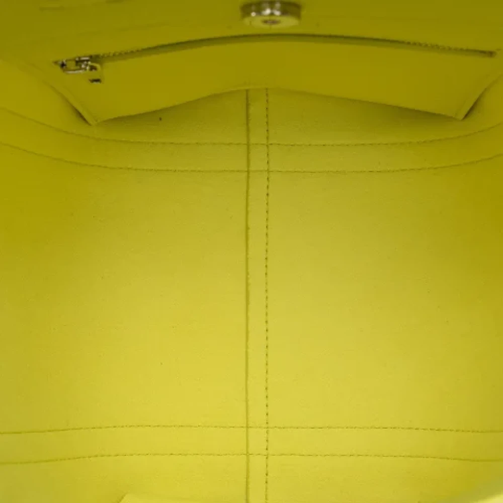 Balenciaga XS Everyday North-South Tote Satchel Yellow Dames