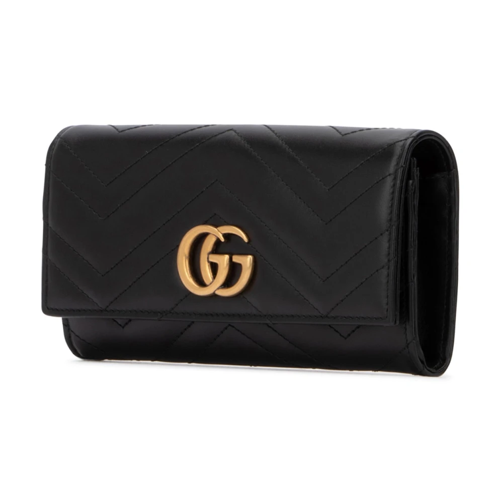 Gucci Stijlvolle Portemonnee voor Dagelijks Gebruik Black Dames