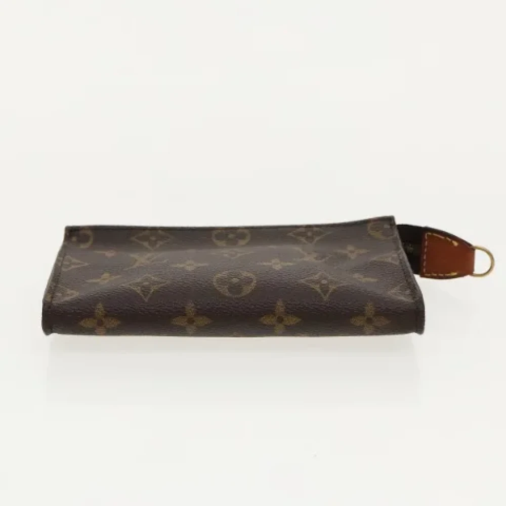 Louis Vuitton Vintage Pre-owned Canvas pouches Brown Dames