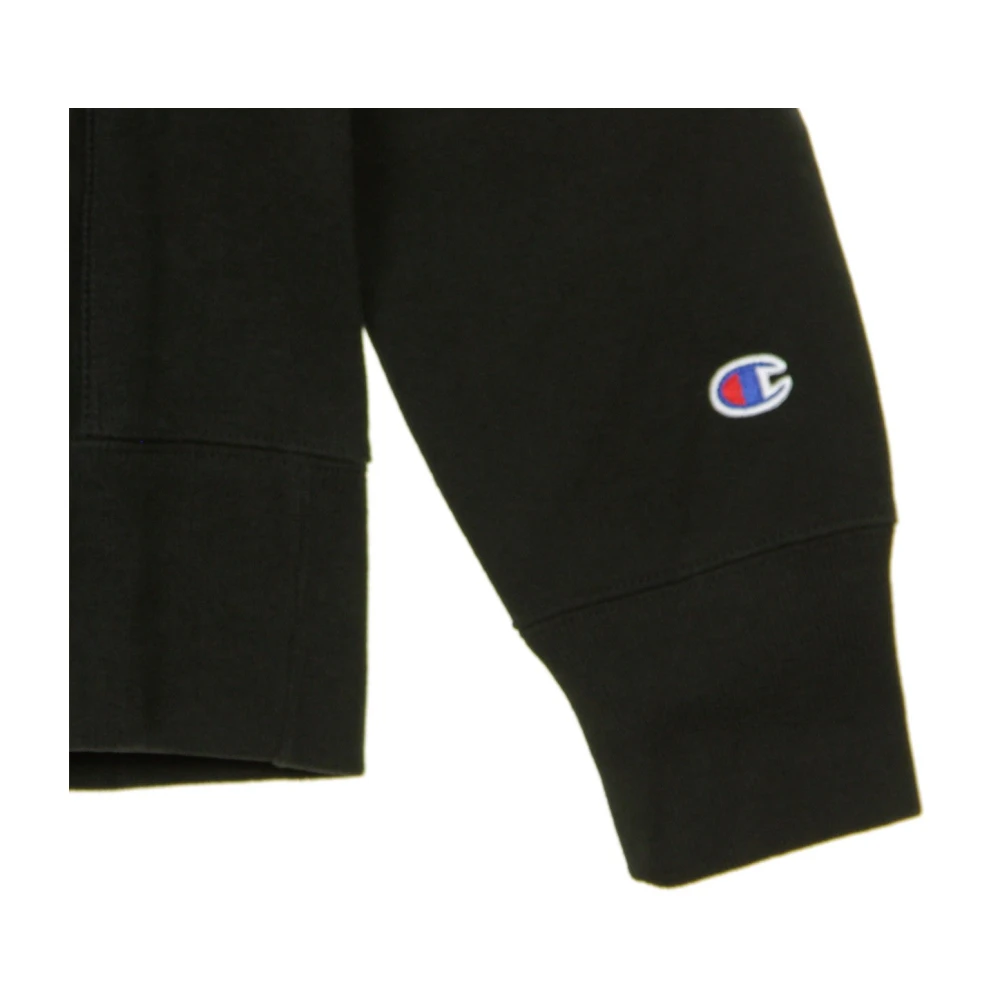 Champion Zwarte Hoodie voor vrouwen Black Dames