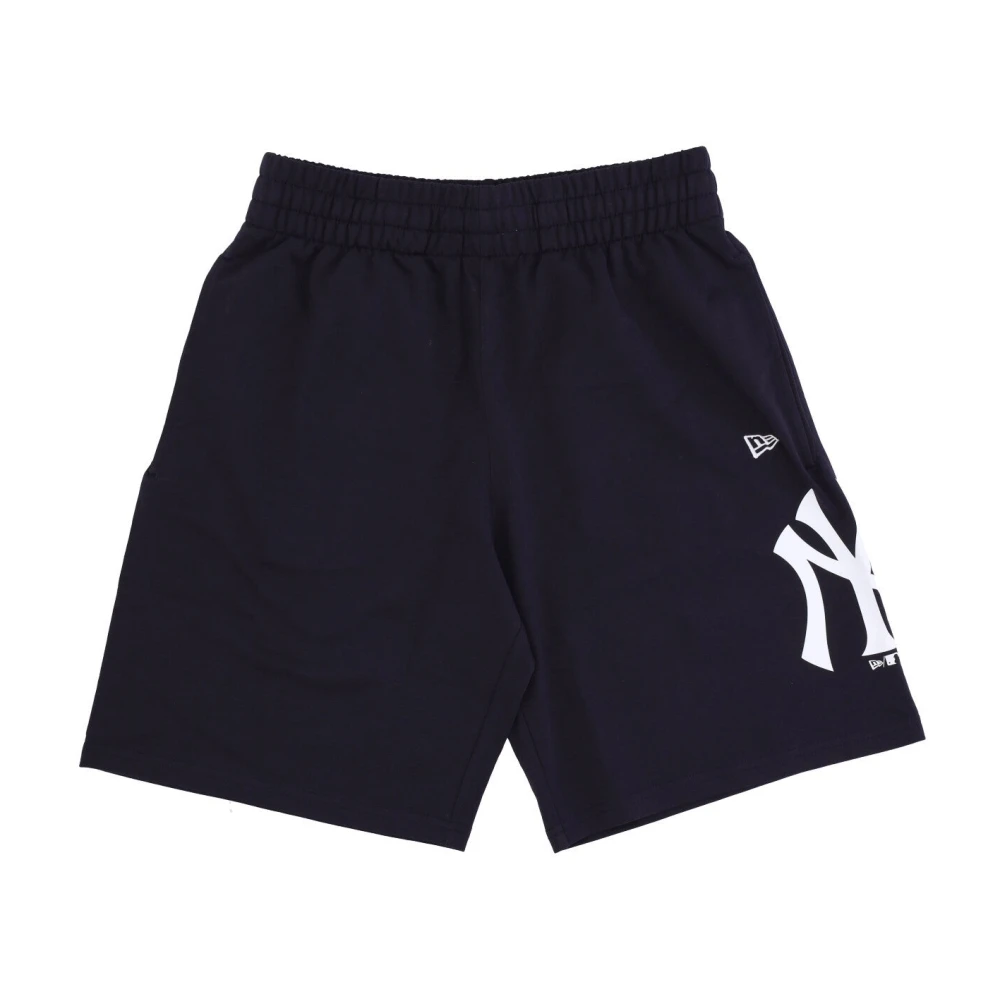New era Yankees Logo Gewassen Team Shorts Blue Heren