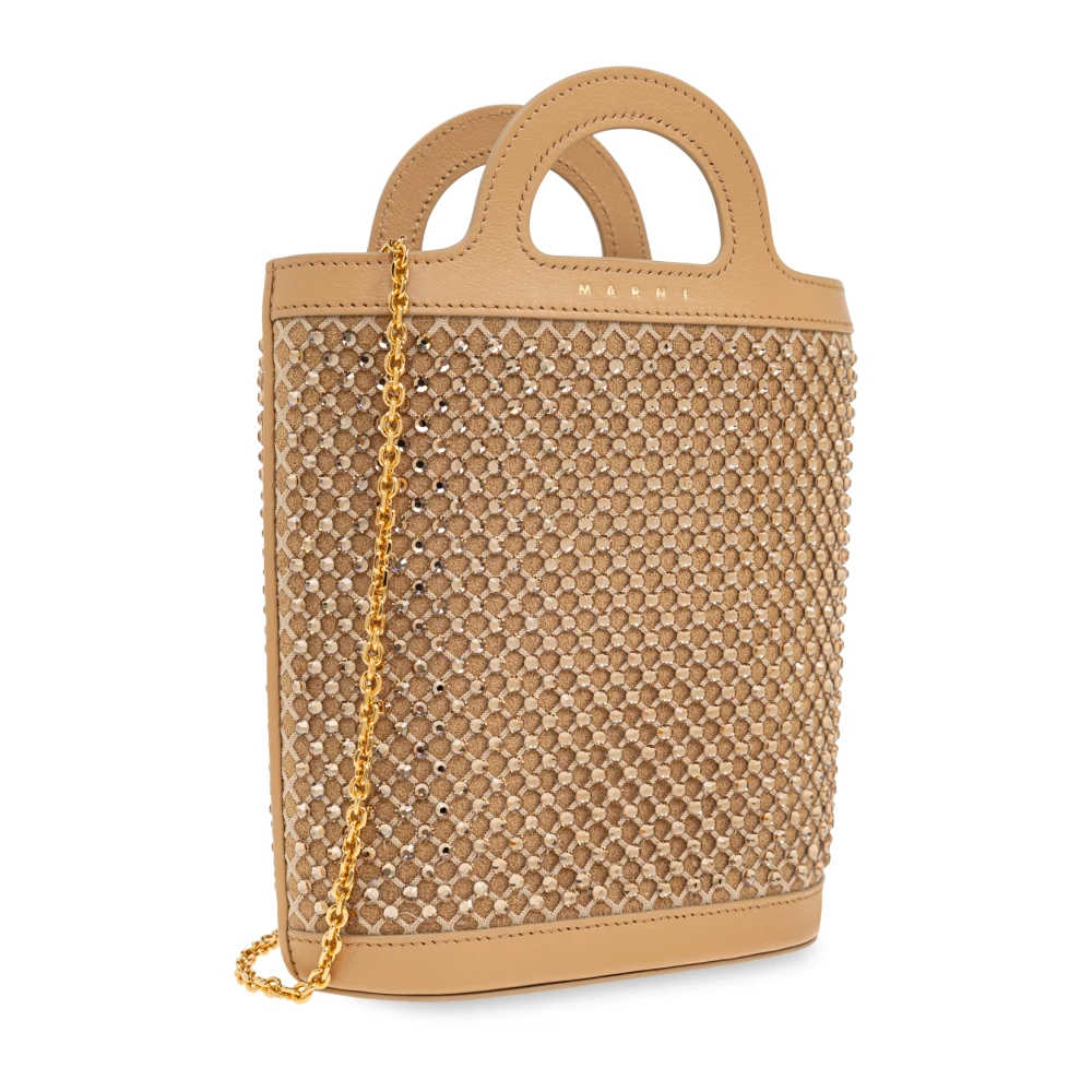 Marni Tropicalia Nano handtas Beige Dames