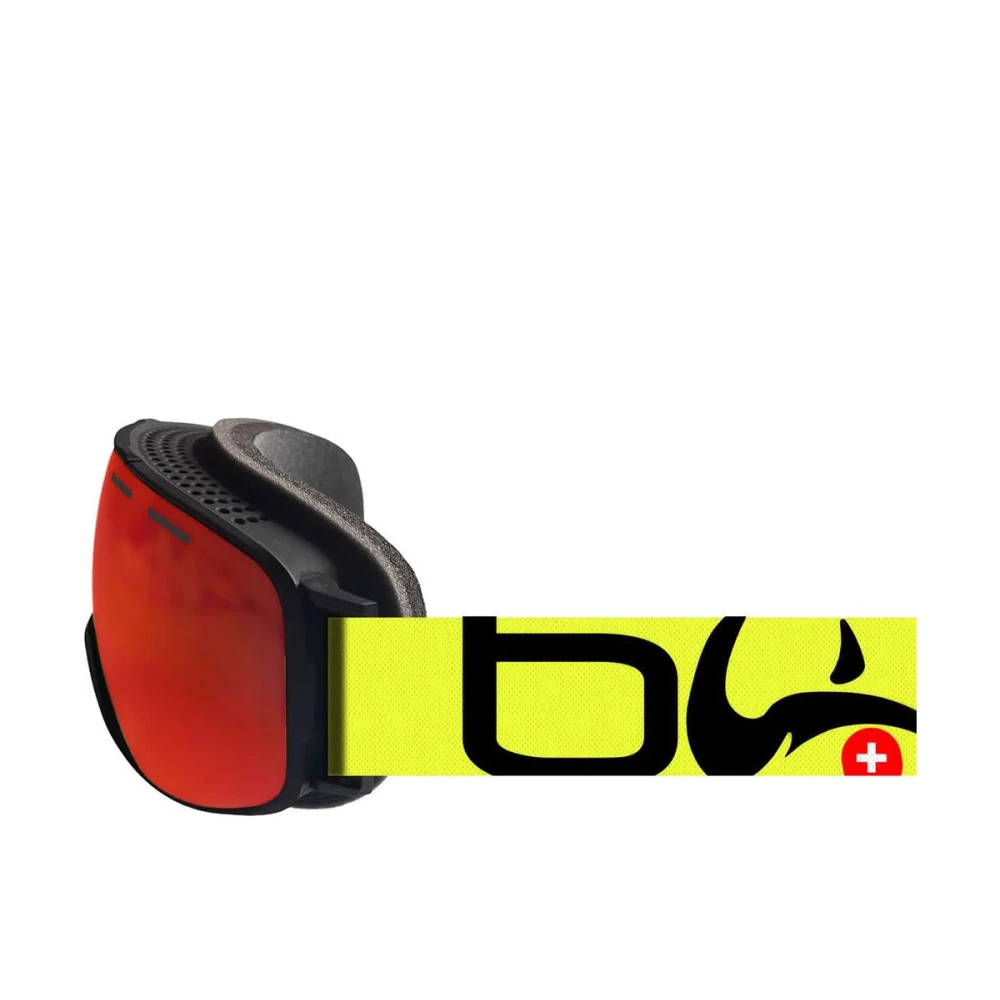 Bullski Zwart Rode Band Geel Haines Horloge Multicolor Unisex