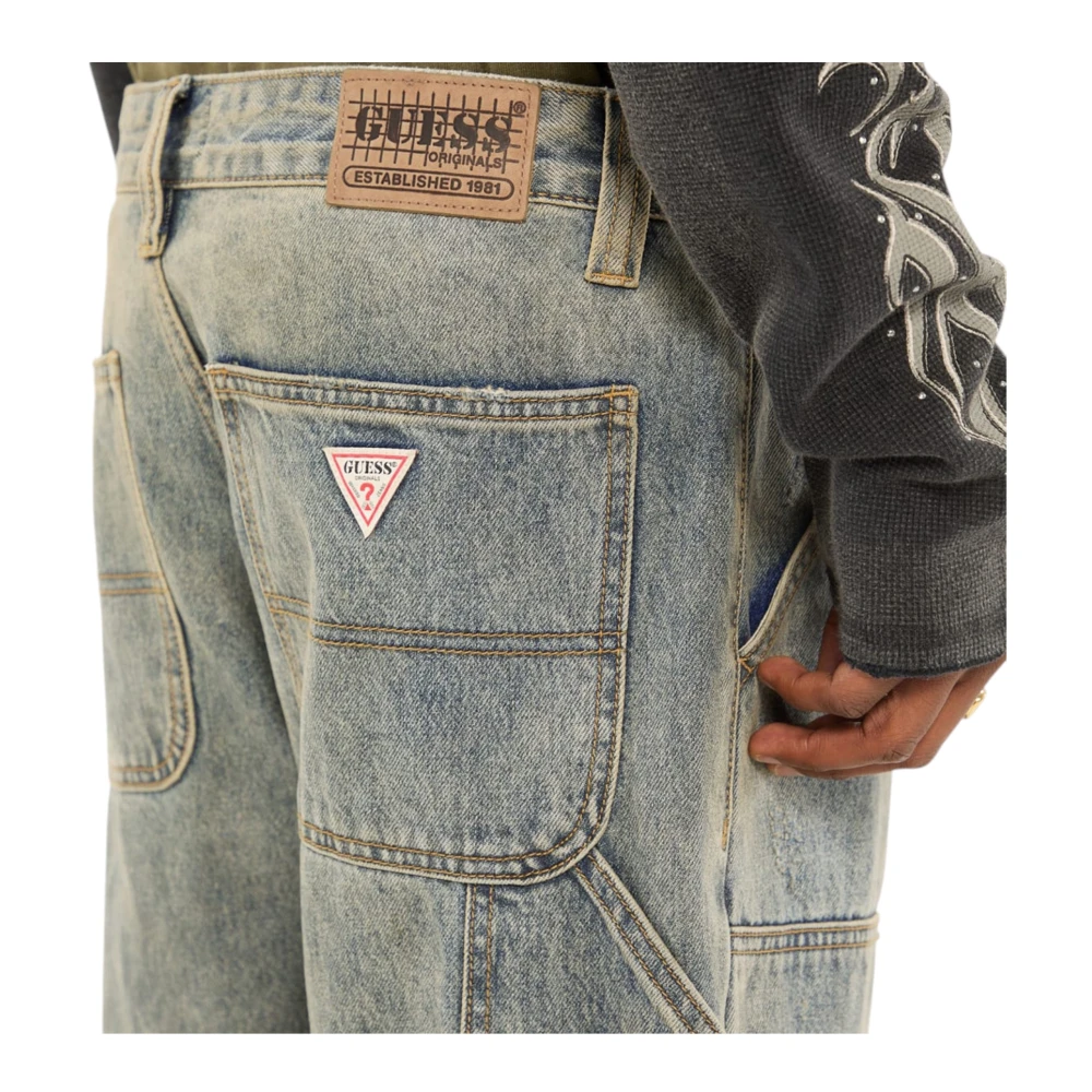 Guess Biologisch Katoen Carpenter Jeans Blue Heren